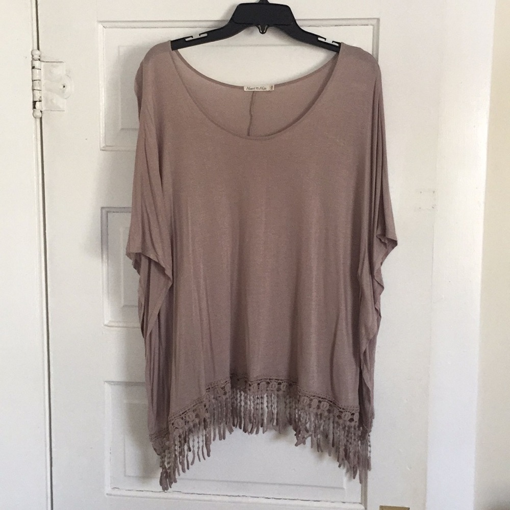 Poncho/shirt blouse